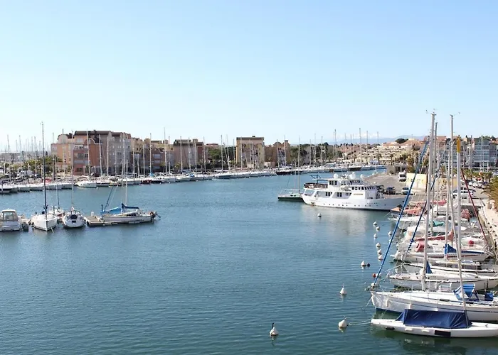 Apartman Avec Terrasse Et Jolie Vue Sur Port Gn580-033 Gruissan